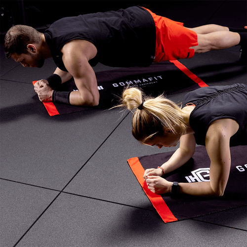 Recyclinggummi-Bodenbelag - SQUARE PLUS - Ken bio srl - für den Innenraum / für Fitnessstudio / für sportliche Aktivität