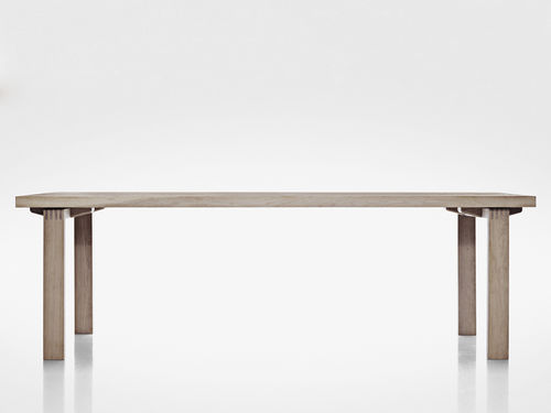 Moderner Esstisch - LLLP by Nicholas Rose - Sperrholz / Birke / Gestell aus Eiche