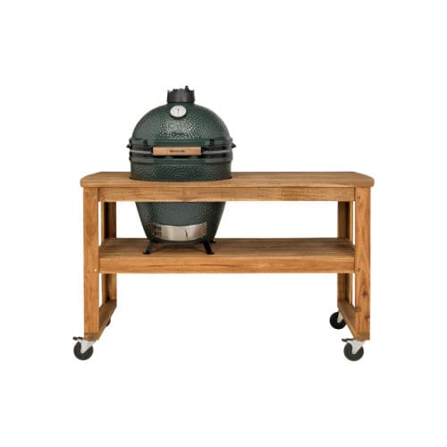 Moderner Tisch - 118264 - Big Green Egg - Holz / Akazie / Gestell aus Laubholz