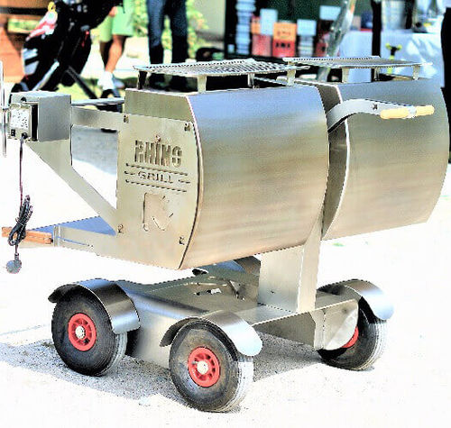 Holzbräter - RHINO - Rhino Grill - mobil / Profi