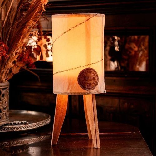 Tischlampe - Belem - 727 sailbags - Nachttisch / Stoff / Eiche
