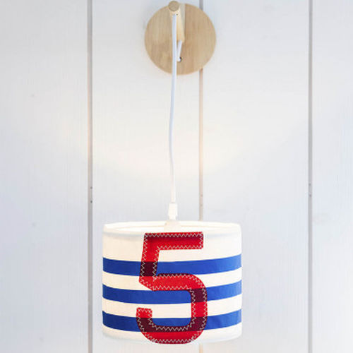 Moderner Lampenschirm - Small - 727 sailbags - Stoff / aus recycelten Segeln