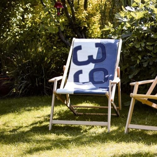 Moderner Liegestuhl - Marine blue - 727 sailbags - nicht angegeben