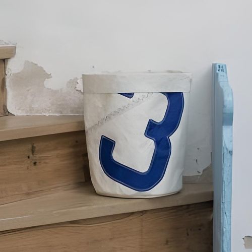 Stoff-Papierkorb - 727 sailbags - aus recycelten Segeln