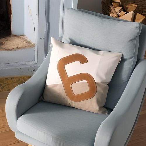Kissen für Sofas - Linen  - 727 sailbags - Stuhl / für Außenbereich / quadratisch