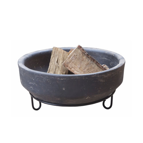 Garten-Feuerstelle / Holz - FIRE PIT - Cookout Party - Mexico Trade Centre B.V. - Stein / mit Grill