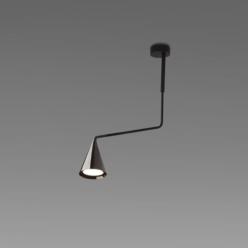 Moderne Deckenleuchte - GORDON - Tooy - konisch / Metall / LED