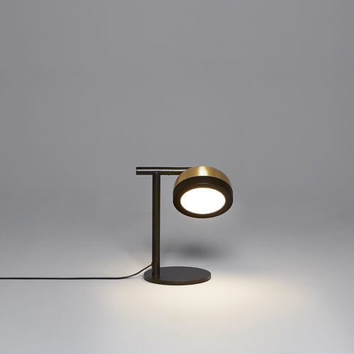 Nachttischlampe - MOLLY - Tooy - Kupfer / gebürstetes Messing / modern