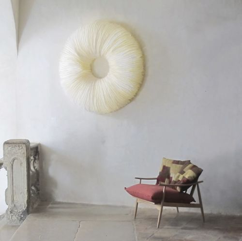 Moderne Wandleuchte - IRIS - JeanLuc Mare luminaires - für den Innenraum / Papier / rund