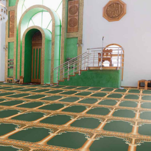Tuft-Teppichboden - MOSQUE - Halbmond - Büschel / Polyamid / für Gewerbegebrauch