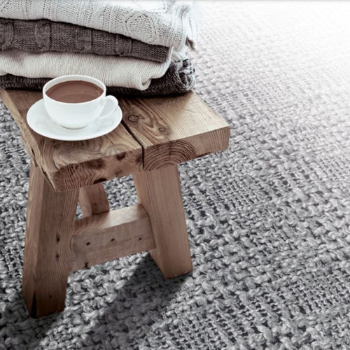 Tuft-Teppichboden - COSY MOMENTS - Halbmond - handgemacht / Polyamid / für Gewerbegebrauch
