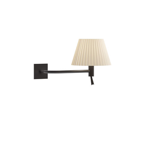 Moderne Wandleuchte - CHRISTIE -EVA E17 - GSC LIGHTING - für den Innenraum / Metall / Stoff