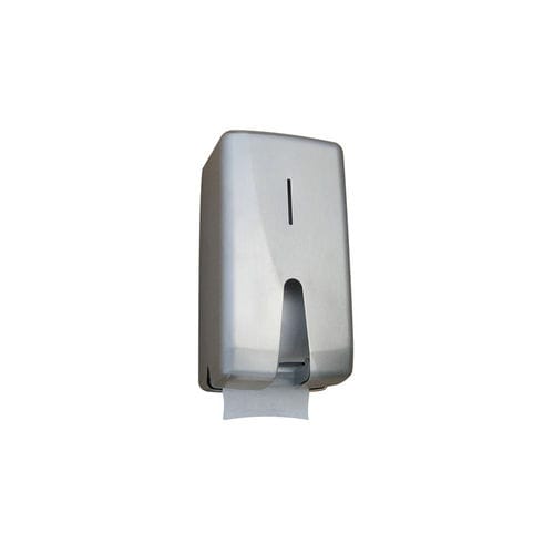 Wandmontierter WC-Rollenhalter - FUTURA - SUPRATECH - Edelstahl / ABS / für 2 Rollen