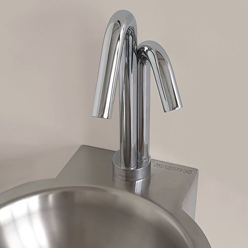 Einhebelmischer für Waschbecken - ONE 2in1 - SUPRATECH - für Handwaschbecken / Aufsatz / elektronisch