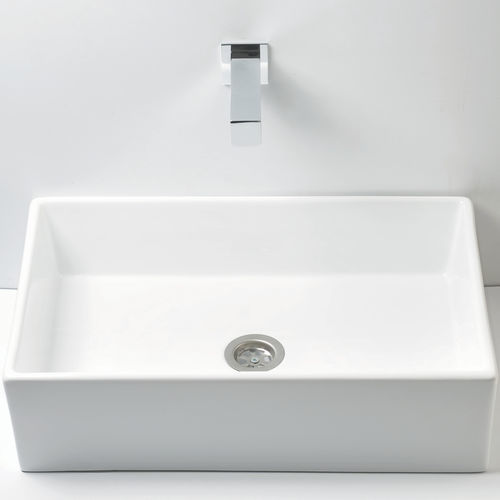 Einhebelmischer für Waschbecken - CARREO - SUPRATECH - für Handwaschbecken / wandmontiert / Einbau