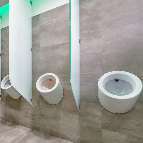 Keramik-Urinal - WCA - SUPRATECH - wandmontiert / mit Photozelle / für professionellen Einsatz