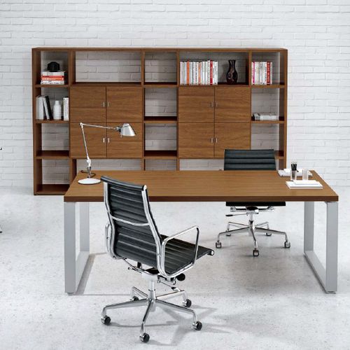 Chefschreibtisch - ARCHIMEDE : 1011 - Castellani.it srl - modern / Holz / Stahl
