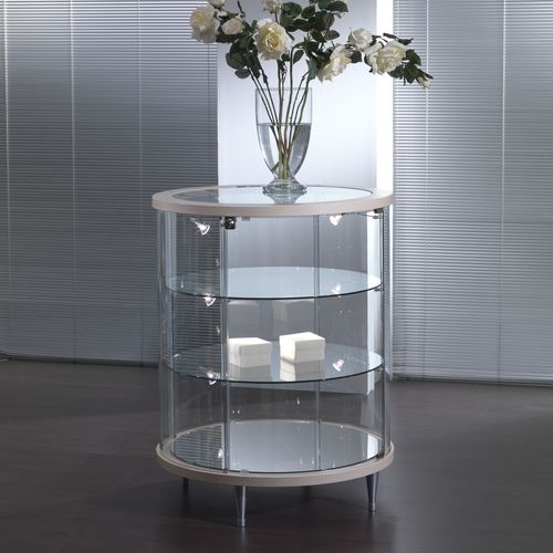 Moderne Vitrine - 203/B - Castellani.it srl - auf Beinen / Glas / Eiche