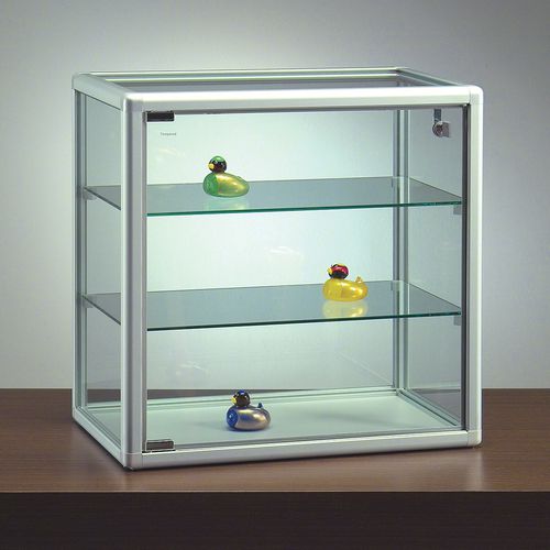Moderne Vitrine - MA51 - Castellani.it srl - auf Beinen / Glas / Aluminium