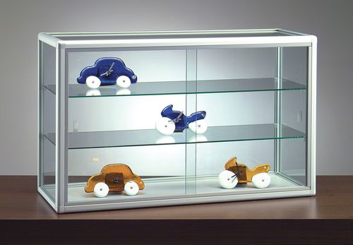 Moderne Vitrine - MA88 - Castellani.it srl - auf Beinen / Glas / Aluminium