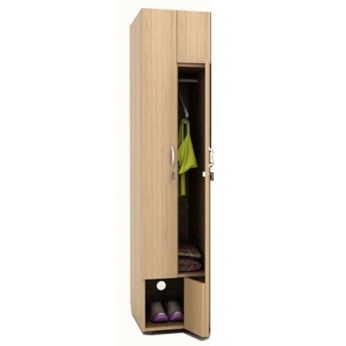 Holz-Garderobenschrank - 2623 - Castellani.it srl - für öffentliche Einrichtungen / für Sportanlage / für Büro