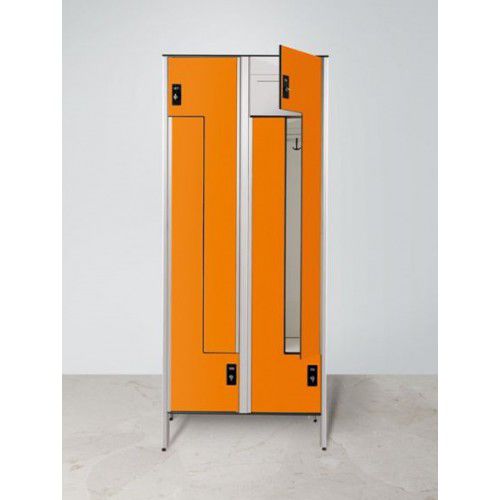 HPL-Garderobenschrank - AS/508/2L - Castellani.it srl - für öffentliche Einrichtungen / für Sportanlage / für Büro