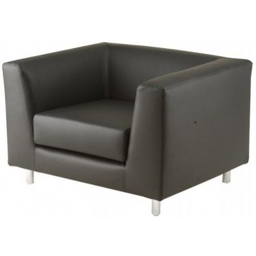 Moderner Sessel - QD1 - Castellani.it srl - Kunstleder / weiß