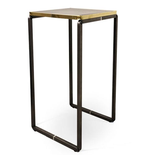 Industriedesign-Stehtisch - EQUIPE - Castellani.it srl - Stahl / Messing / Laminat