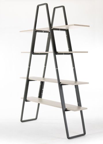 Modulregal - A - Castellani.it srl - modern / Holz / aus lackiertem Metall
