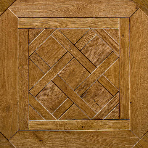 Massivparkett - CASSETTONE VERSAILLES ROVERE CHAMPAGNE PRELEVIGATO VERNICIAT - MONPAR - Eiche / lasiert / verklebt