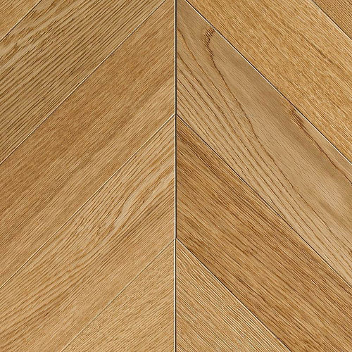 Massivparkett - SPINA FRANCESE 45° ROVERE SPAZZOLATO VERNICIATO - MONPAR - Eiche / Fischgrät / gebürstet