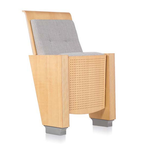 Moderner Auditoriumsessel - CHOPIN - Cinearredo Italia - Stoff / Sperrholz / klappbar