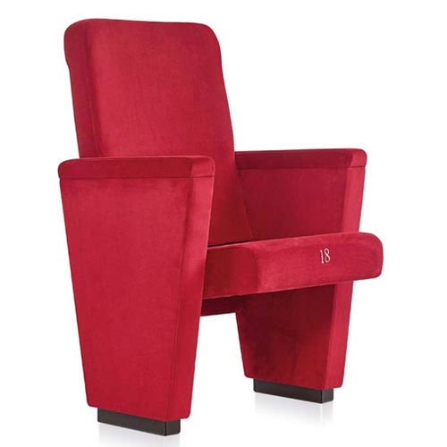 Moderner Auditoriumsessel - TS - Cinearredo Italia - Stoff / Holz / klappbar