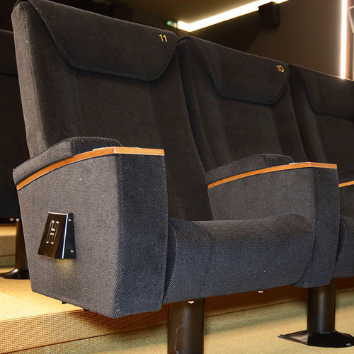 Leder-Kinosessel - KALOS BC - Cinearredo Italia - Holz / Stoff / Heimkino