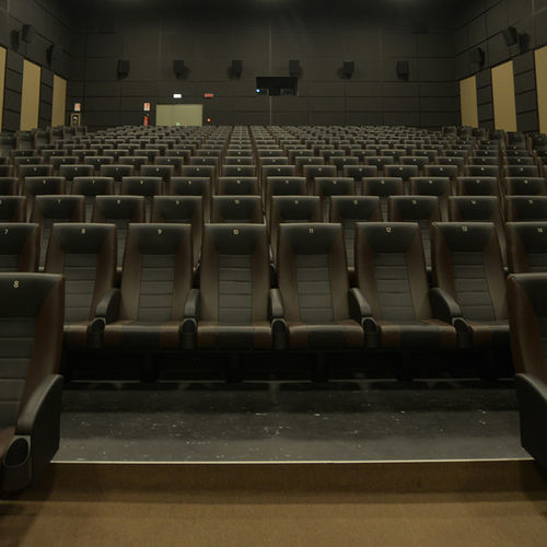 Stoffkinosessel - CIAKY - Cinearredo Italia - Kunstleder / Heimkino / rot