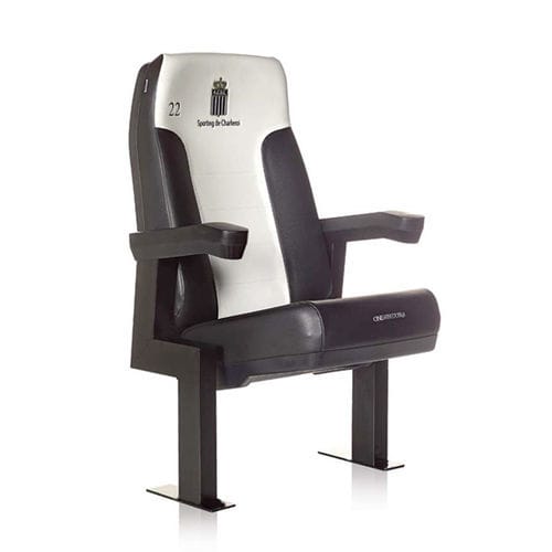 Moderner Auditoriumsessel - LEXUS - Cinearredo Italia - Leder / Sperrholz / klappbar