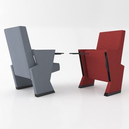 Moderner Auditoriumsessel - SAHARA - Cinearredo Italia - Stoff / klappbar / mit Ablage