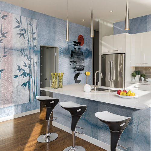 Design-Tapete - RISING SUN - Skinwall - Vlies / Glasfaser / Vinyl