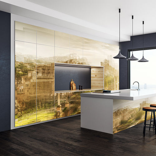 Tapete / originelles Design - VIBRANT METROPOLIS - Skinwall - Vlies / Glasfaser / Vinyl