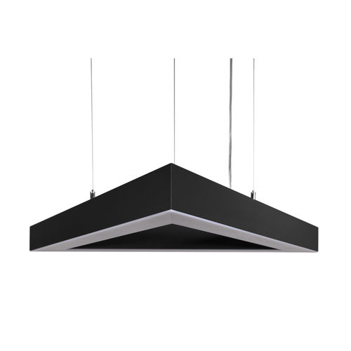 Moderne Deckenleuchte - MEDIO TRIAN - LIRALIGHTING - dreieckig / Aluminium / Opal