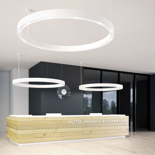 Hängeleuchte - DONUT SLIM - LIRALIGHTING - Aufbau / LED / rund