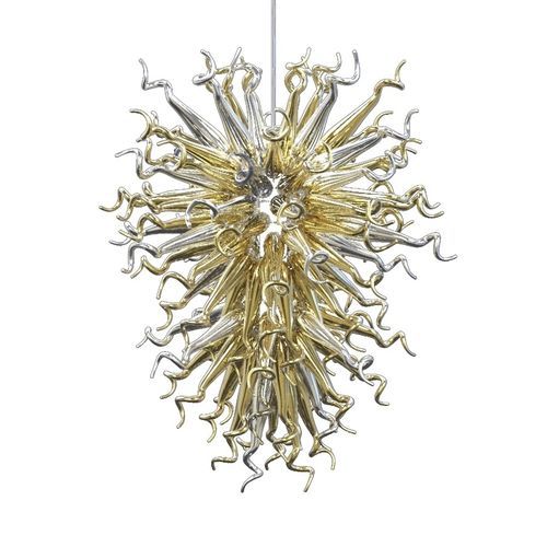 Moderner Kronleuchter - Capriccio - Murano Lux - geblasenes Glas / Muranoglas / 12 Glühbirnen