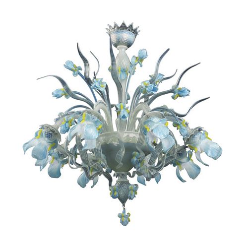 Kronleuchter / venezianischer Stil - IRIS - Murano Lux - geblasenes Glas / Muranoglas / Kandelaber