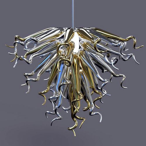 Hängelampe - Capriccio - Murano Lux - geblasenes Glas / Muranoglas / modern