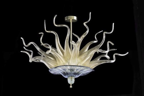Hängelampe - Medusa - Murano Lux - geblasenes Glas / Muranoglas / modern
