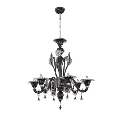 Kronleuchter / venezianischer Stil - Ducale - Murano Lux - geblasenes Glas / Muranoglas / 6 Glühbirnen