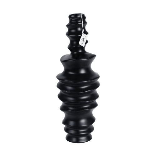 Moderne Vase - D265.160 - Le Présent - Keramik / schwarz
