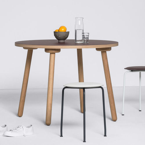 Holz-Tischgestell - MT2 - Faust Linoleum - modern / für Gewerbegebrauch