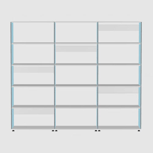 Modulregal - PLUSMINUS 5 X 3 - Faust Linoleum - modern / MDF / Stahlblech