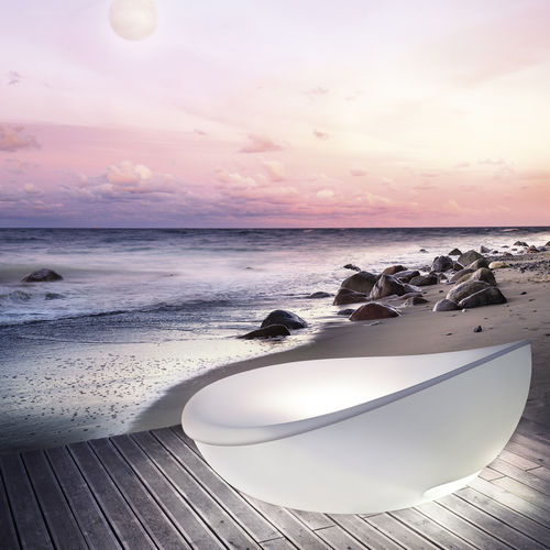 Moderne Récamiere - LAGOON Daybed - Solpuri - Polyethylen / für Garten